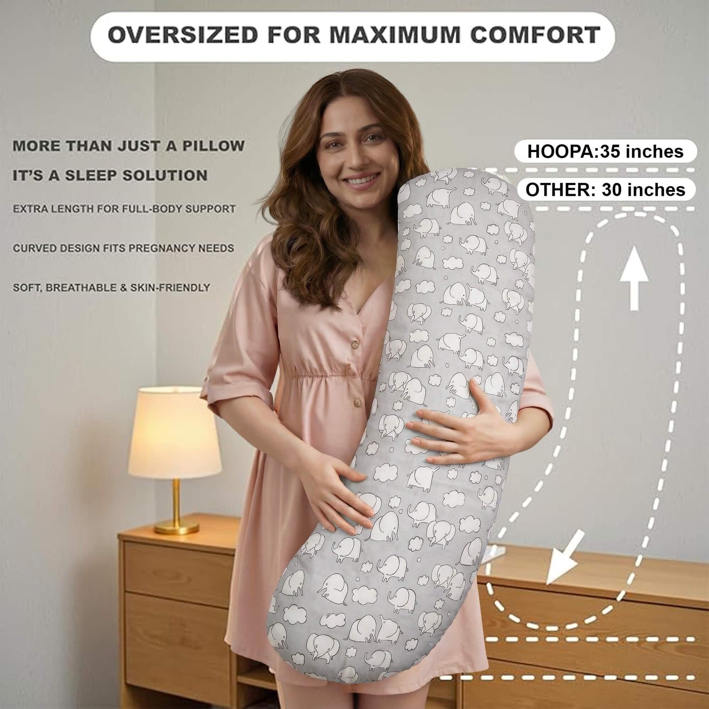 Hoopa 4 Pregnancy Pillow
