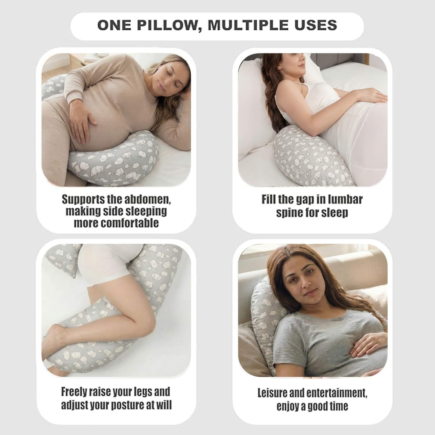 Hoopa 4 Pregnancy Pillow