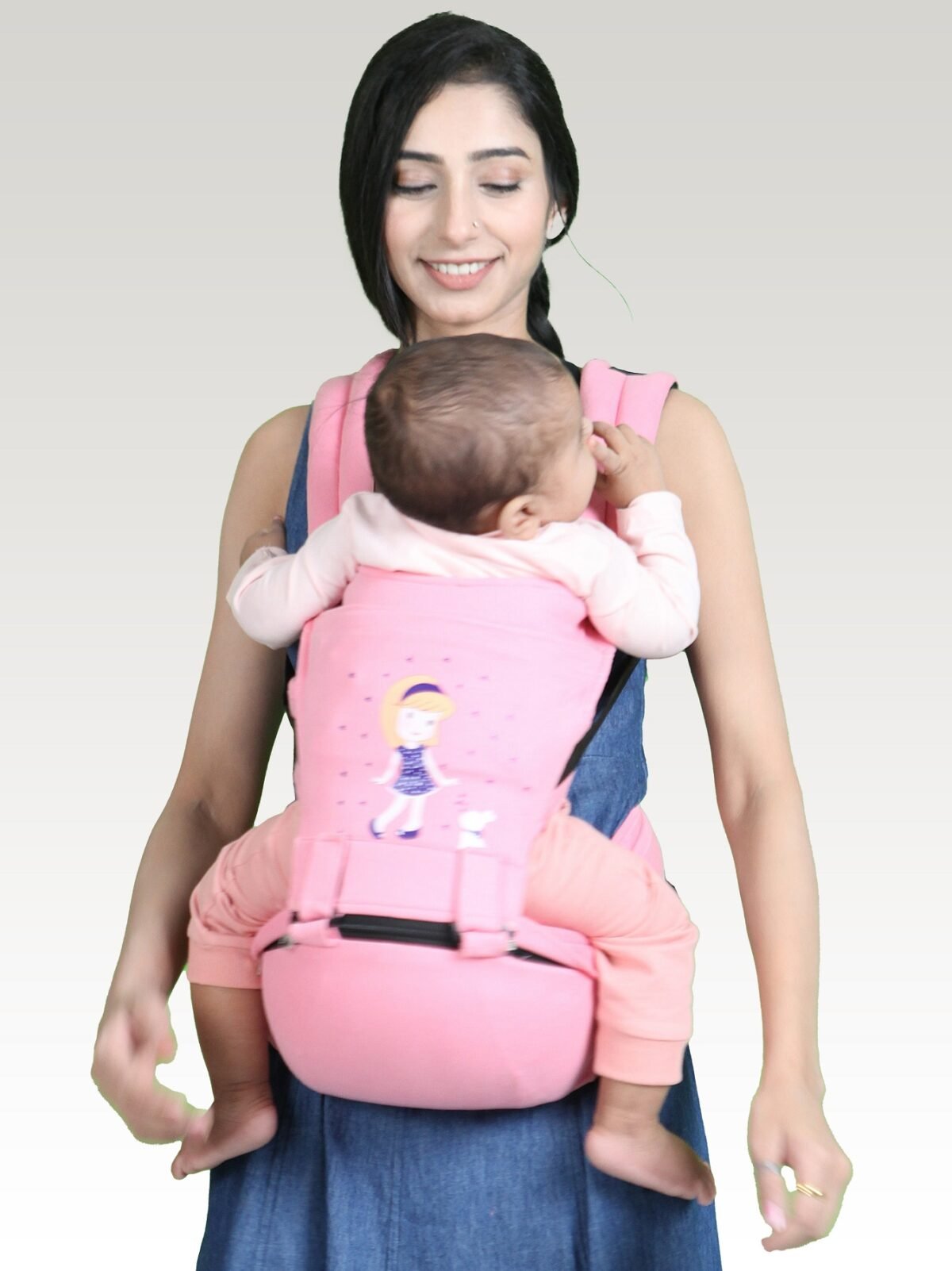 Hoopa Hip Seat Baby Carrier | Newborn Carrier | Kangaroo Carrier - Hoopa