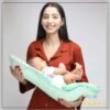 Infant Carrier | Feeding Pillow - Mint Green