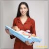 Infant Carrier | Feeding Pillow - Sky Blue