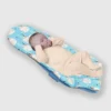 Soft Baby Mattress - Blue Bunny