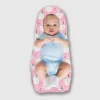 Soft Baby Mattress - Pink Bear