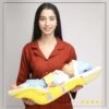 Infant Carrier | Feeding Pillow - Sunshine Yellow