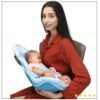 2-in-1 Infant Carrier | Feeding Pillow - Dual Blue