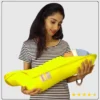 2-in-1 Infant Carrier | Feeding Pillow Button Nest - Yellow