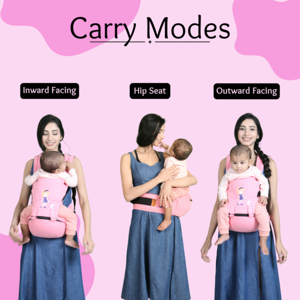 Hoopa Hip Seat Baby Carrier | Newborn Carrier | Kangaroo Carrier - Image 2