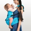 Hoopa Hip Seat Baby Carrier | Newborn Carrier | Kangaroo Carrier - Blue