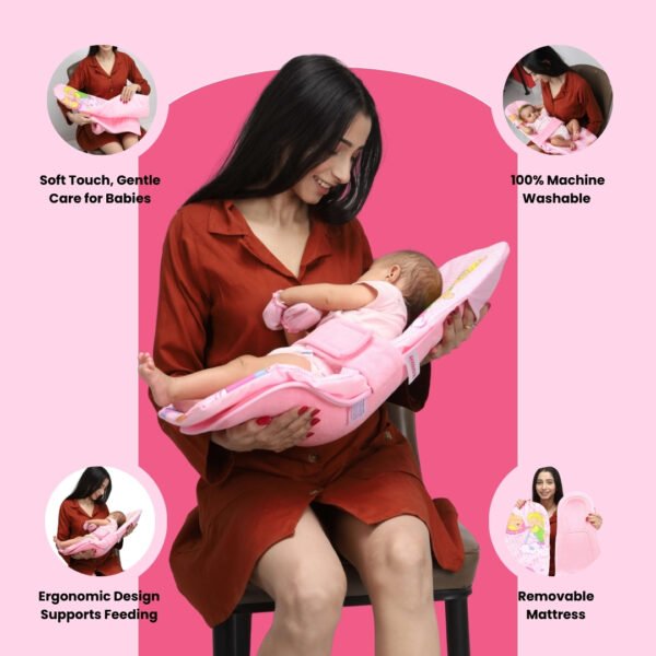 2-in-1 Infant Carrier | Feeding Pillow - Image 4