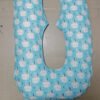 U Shaped Pregnancy pillow | Feeding pillow | Infant guard | Body pillow - Baby Blue